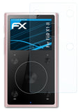 Schutzfolie atFoliX kompatibel mit FiiO X1 II, ultraklare FX (3X)