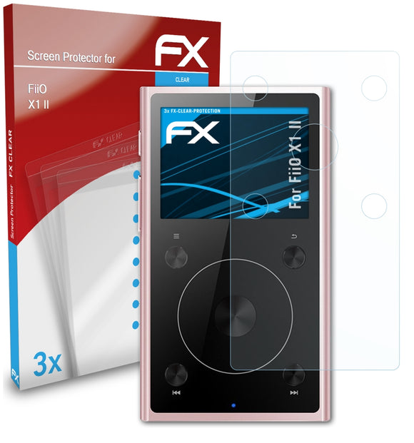 atFoliX FX-Clear Schutzfolie für FiiO X1 II
