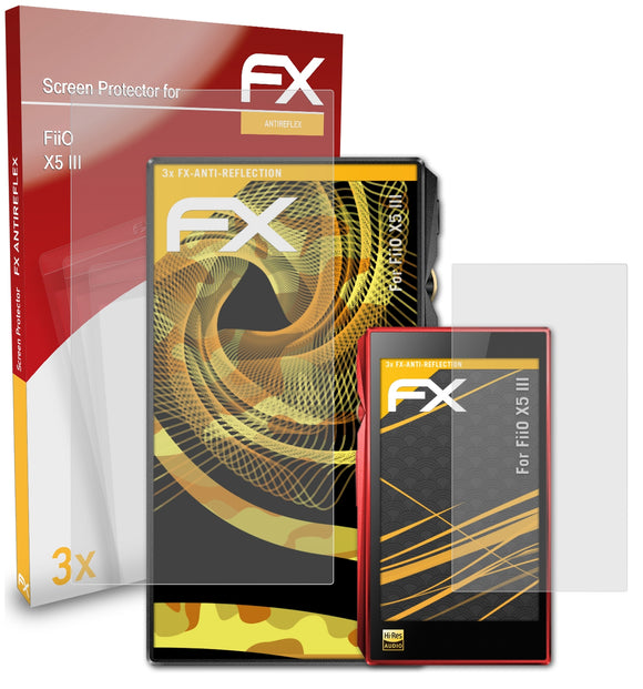 atFoliX FX-Antireflex Displayschutzfolie für FiiO X5 III