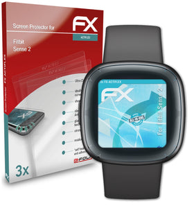 atFoliX FX-ActiFleX Displayschutzfolie für Fitbit Sense 2
