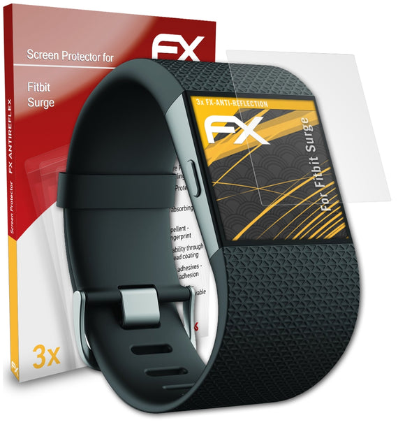 atFoliX FX-Antireflex Displayschutzfolie für Fitbit Surge