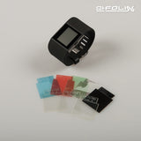 Glasfolie atFoliX kompatibel mit Fitbit Surge, 9H Hybrid-Glass FX