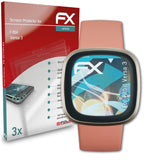 atFoliX FX-ActiFleX Displayschutzfolie für Fitbit Versa 3