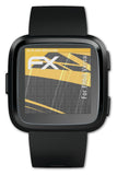 Panzerfolie atFoliX kompatibel mit Fitbit Versa, entspiegelnde und stoßdämpfende FX (3X)