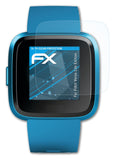 Schutzfolie atFoliX kompatibel mit Fitbit Versa Lite Edition, ultraklare FX (3X)