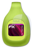 atFoliX Glasfolie kompatibel mit Fitbit Zip, 9H Hybrid-Glass FX Panzerfolie