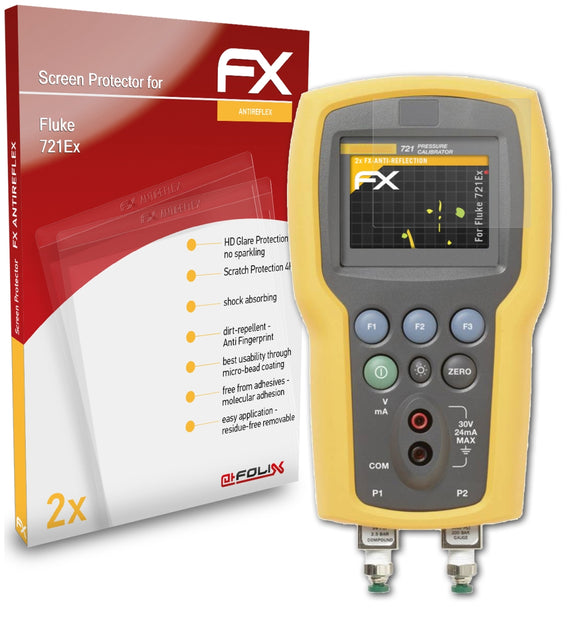 atFoliX FX-Antireflex Displayschutzfolie für Fluke 721Ex