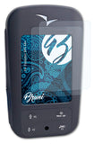 Schutzfolie Bruni kompatibel mit Flymaster GPS SD+, glasklare (2X)