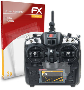 atFoliX FX-Antireflex Displayschutzfolie für FlySky FS-TH9X