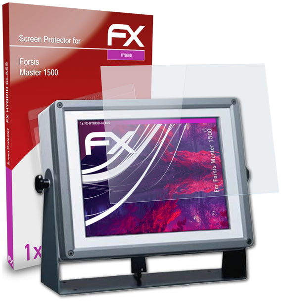 atFoliX FX-Hybrid-Glass Panzerglasfolie für Forsis Master 1500