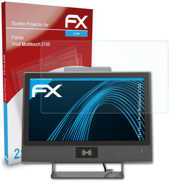 atFoliX FX-Clear Schutzfolie für Forsis Profi Multitouch 2150