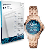 Bruni Basics-Clear Displayschutzfolie für Fossil FB-01 (36mm)