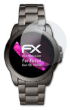 Glasfolie atFoliX kompatibel mit Fossil Gen 5E 44mm, 9H Hybrid-Glass FX