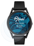 Schutzfolie Bruni kompatibel mit Fossil Q Control, glasklare (2X)