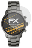 Panzerfolie atFoliX kompatibel mit Fossil Q Explorist HR 4. Generation, entspiegelnde und stoßdämpfende FX (3X)