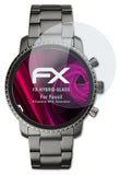 Glasfolie atFoliX kompatibel mit Fossil Q Explorist HR 4. Generation, 9H Hybrid-Glass FX