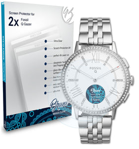 Bruni Basics-Clear Displayschutzfolie für Fossil Q Gazer