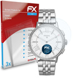 atFoliX FX-Clear Schutzfolie für Fossil Q Gazer