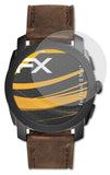 Panzerfolie atFoliX kompatibel mit Fossil Q Machine, entspiegelnde und stoßdämpfende FX (3X)