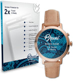 Bruni Basics-Clear Displayschutzfolie für Fossil Q Neely