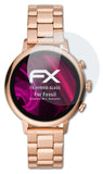Glasfolie atFoliX kompatibel mit Fossil Q Venture HR 4. Generation, 9H Hybrid-Glass FX