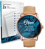 Bruni Basics-Clear Displayschutzfolie für Fossil Q Wander (2.Generation)