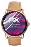 Glasfolie atFoliX kompatibel mit Fossil Q Wander 2.Generation, 9H Hybrid-Glass FX