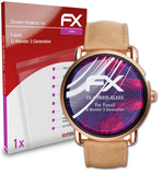 atFoliX FX-Hybrid-Glass Panzerglasfolie für Fossil Q Wander (2.Generation)