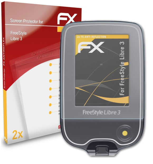 atFoliX FX-Antireflex Displayschutzfolie für FreeStyle Libre 3