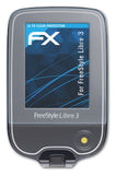 Schutzfolie atFoliX kompatibel mit FreeStyle Libre 3, ultraklare FX (2X)