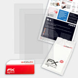 Lieferumfang von FrSky Horus X10 Express FX-Antireflex Displayschutzfolie, Montage Zubehör inklusive