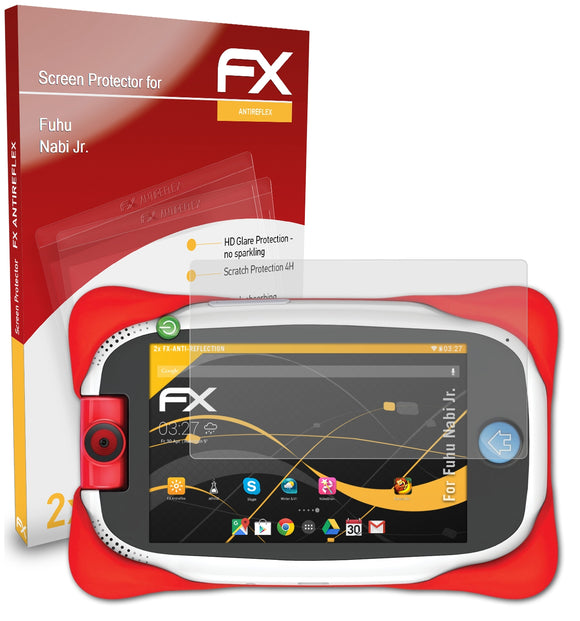 atFoliX FX-Antireflex Displayschutzfolie für Fuhu Nabi Jr.