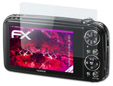Glasfolie atFoliX kompatibel mit Fujifilm FinePix REAL 3D W3, 9H Hybrid-Glass FX