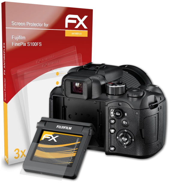 atFoliX FX-Antireflex Displayschutzfolie für Fujifilm FinePix S100FS