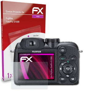 atFoliX FX-Hybrid-Glass Panzerglasfolie für Fujifilm FinePix S1500