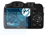 Schutzfolie Bruni kompatibel mit Fujifilm FinePix S1600, glasklare (2X)