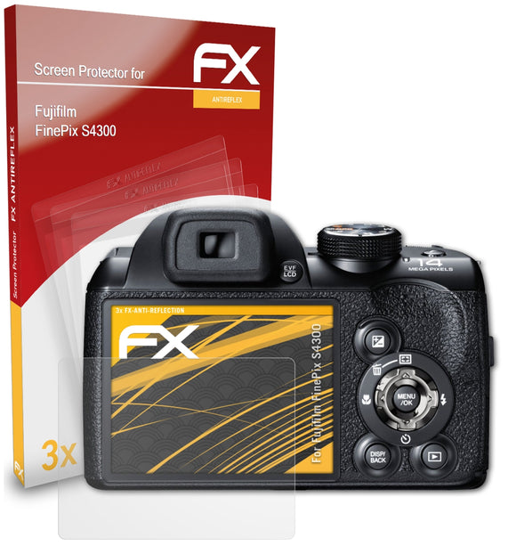 atFoliX FX-Antireflex Displayschutzfolie für Fujifilm FinePix S4300