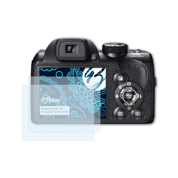 Bruni Basics-Clear Displayschutzfolie für Fujifilm FinePix S4500