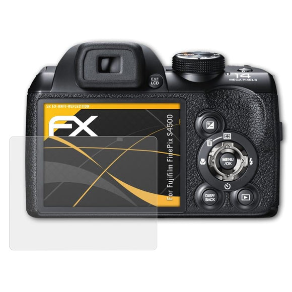 atFoliX FX-Antireflex Displayschutzfolie für Fujifilm FinePix S4500