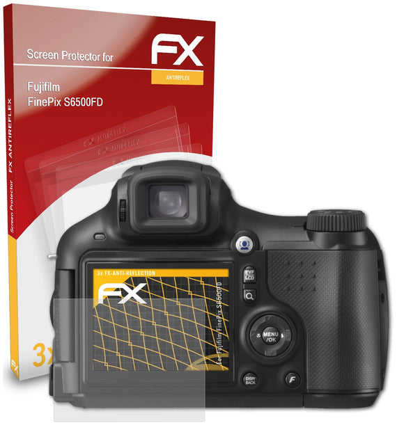 atFoliX FX-Antireflex Displayschutzfolie für Fujifilm FinePix S6500FD