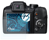 Schutzfolie Bruni kompatibel mit Fujifilm FinePix S8200, glasklare (2X)