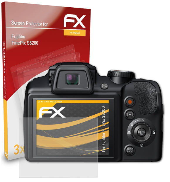 atFoliX FX-Antireflex Displayschutzfolie für Fujifilm FinePix S8200