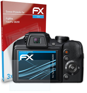 atFoliX FX-Clear Schutzfolie für Fujifilm FinePix S8200