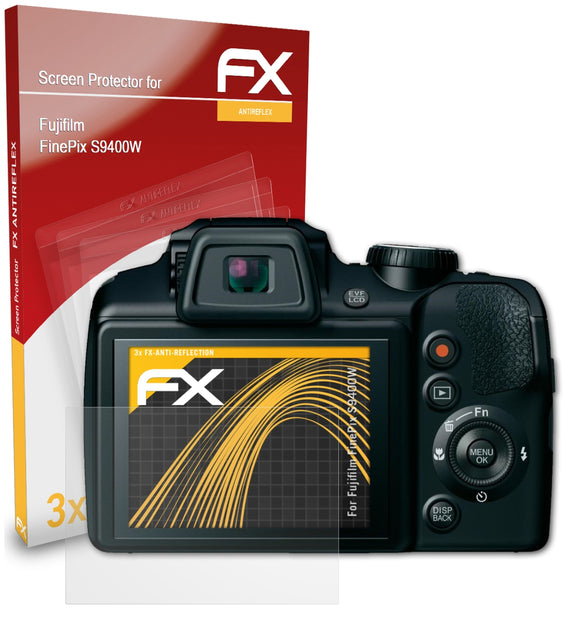 atFoliX FX-Antireflex Displayschutzfolie für Fujifilm FinePix S9400W