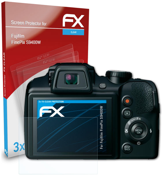 atFoliX FX-Clear Schutzfolie für Fujifilm FinePix S9400W