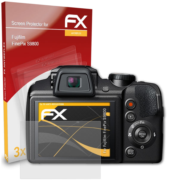 atFoliX FX-Antireflex Displayschutzfolie für Fujifilm FinePix S9800