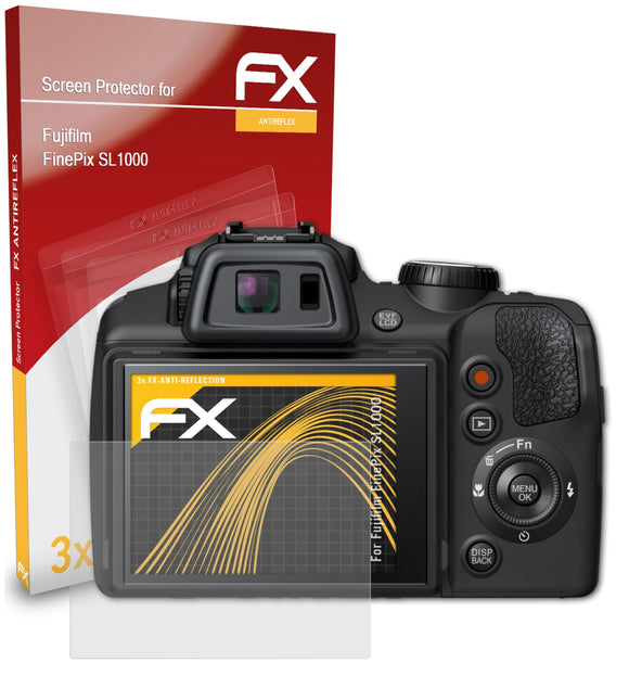 atFoliX FX-Antireflex Displayschutzfolie für Fujifilm FinePix SL1000