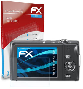 atFoliX FX-Clear Schutzfolie für Fujifilm FinePix T500