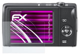 atFoliX Glasfolie kompatibel mit Fujifilm FinePix T500, 9H Hybrid-Glass FX Panzerfolie
