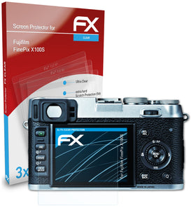 atFoliX FX-Clear Schutzfolie für Fujifilm FinePix X100S